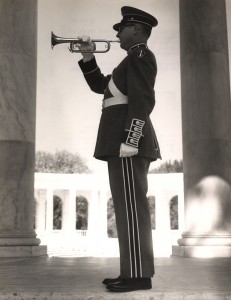 George Myers in Pershing Grey Unif