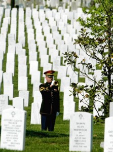 Soldier Killed In Iraq Is Laid To Rest At Arlington National Cemetary