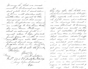 Faxsimile of the Norton Letters