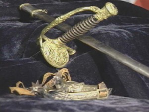 sword and spurs